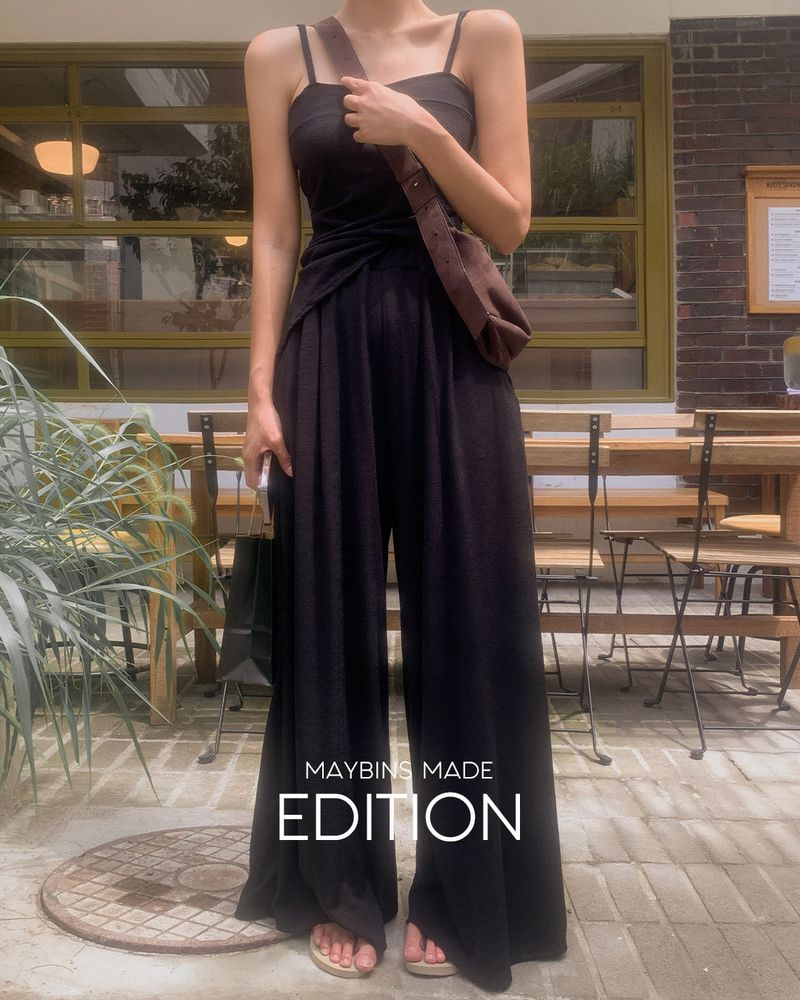 MAYBINS（メイビンス）の「[MADE] Yue linen sleeveless & pants set（Setup）」