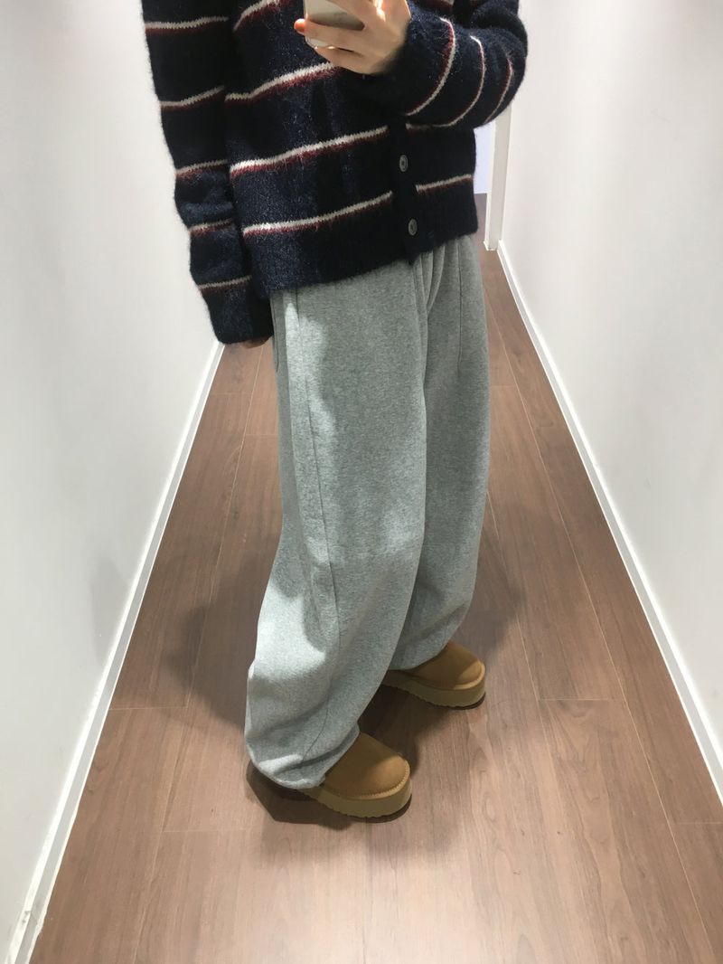 Peach Pintuck Jogger Pants (7color)