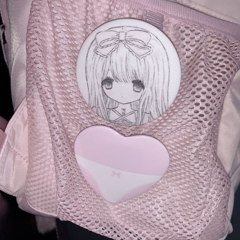 cutie panty pin button