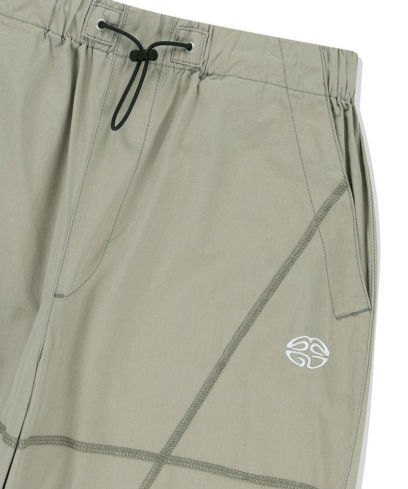 COVER STITCH PARACHUTE PANT