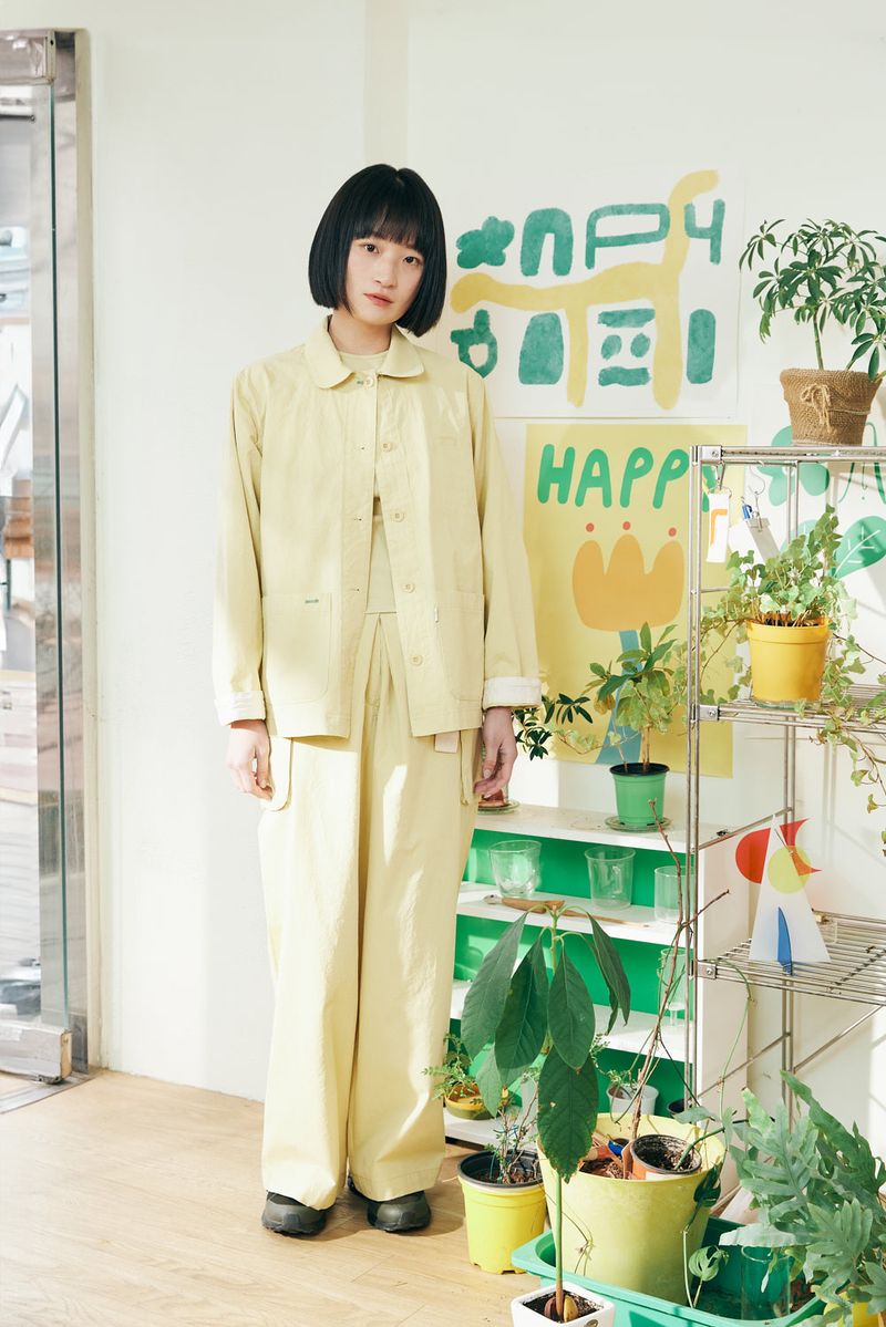 falt(フォルト)の「Pigment Cargo Pants / Yellow(Pants)」