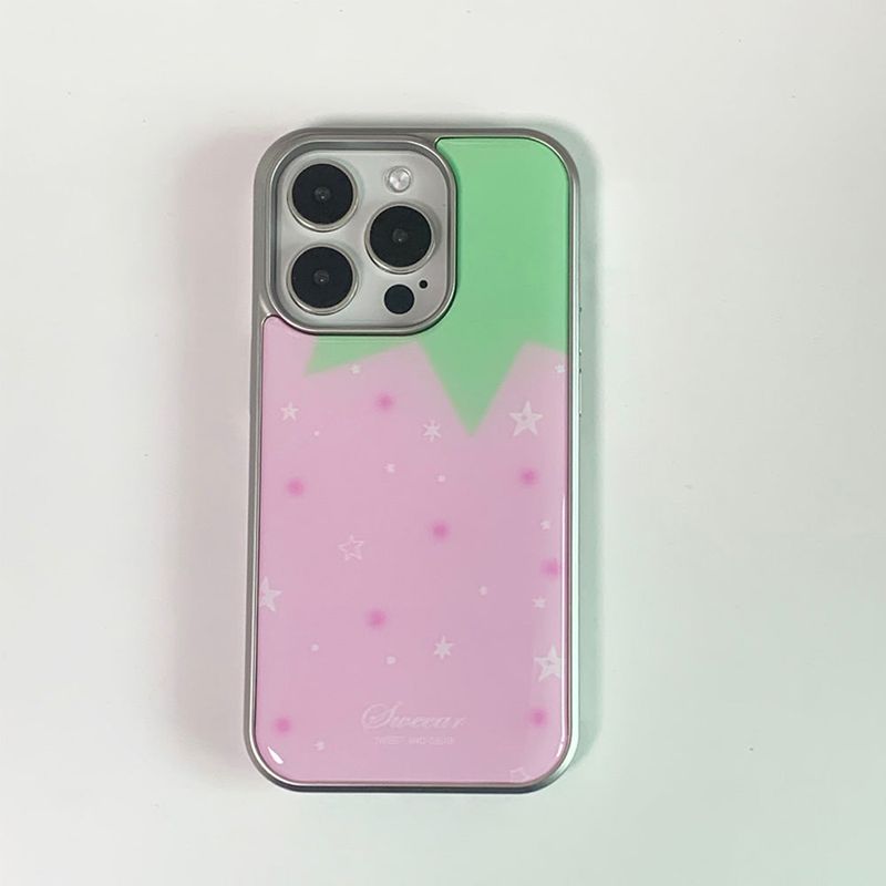 STAR STRAWBERRY SILVER EPOXY CASE (CASE ONLY)