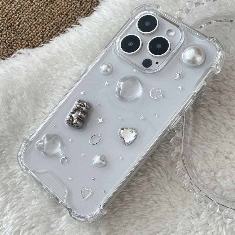 [made]silver bear ver resin case 
