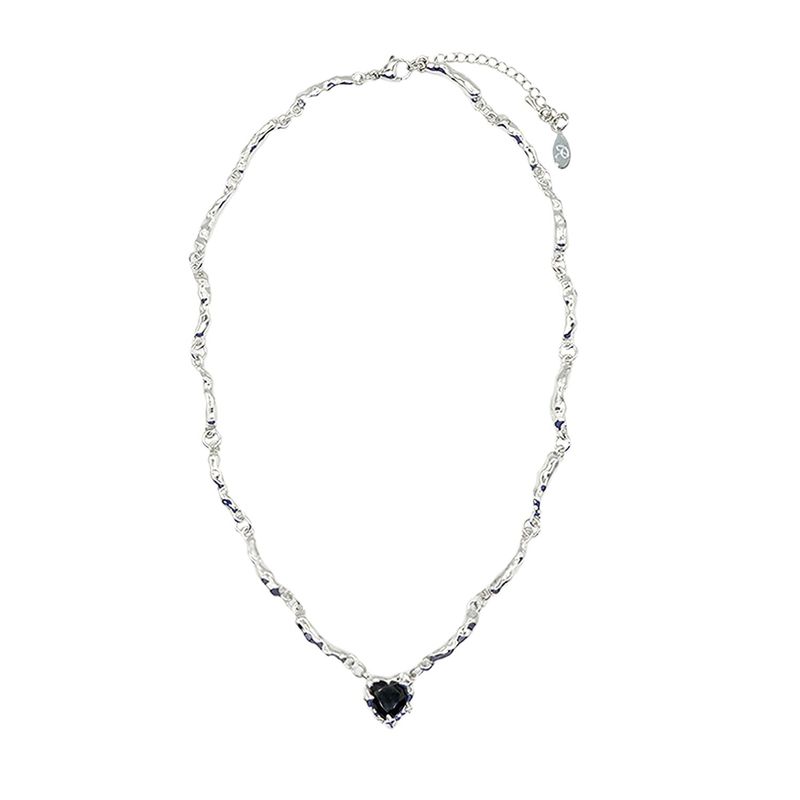 RANDOMOFF(ランダムオフ)の「Black heart Necklace(Accessories)」