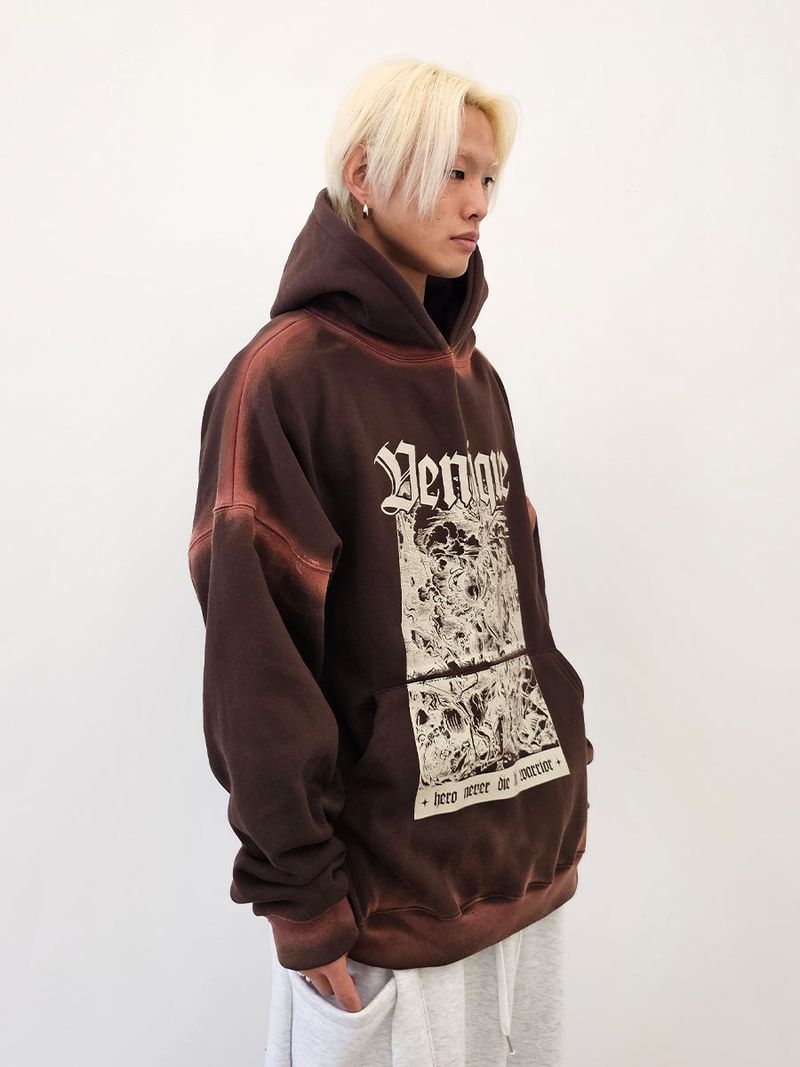 VENTIQUE Warrior Napping Hoodie 3colors