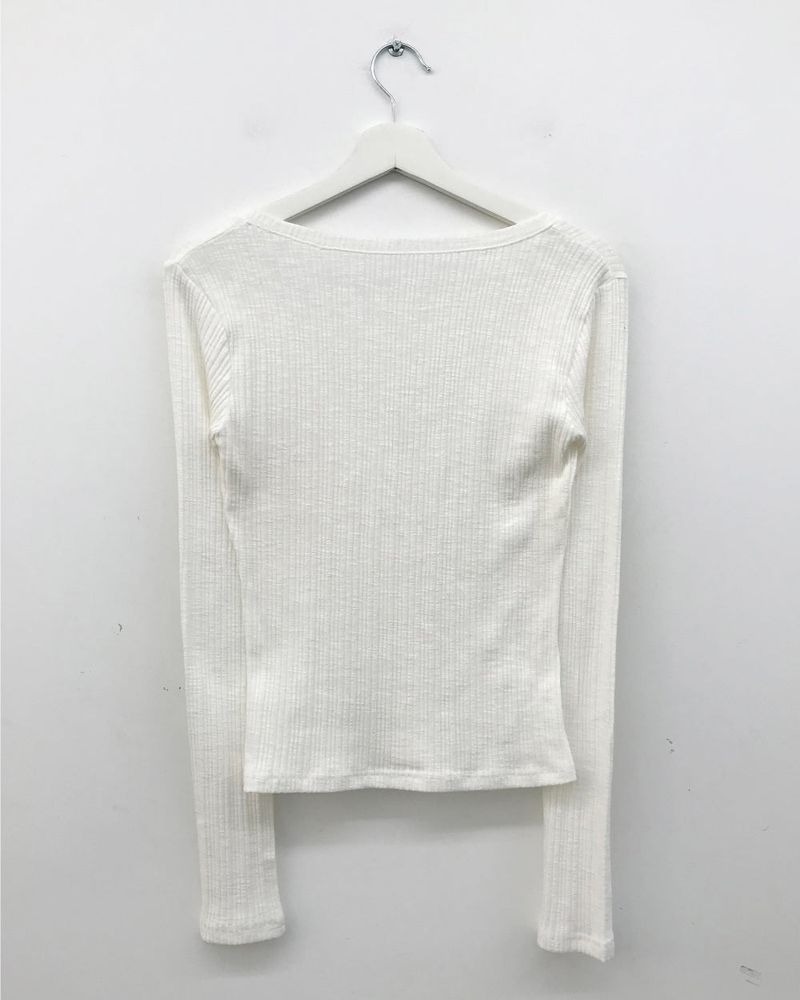 Kaya V-neck long sleeve (5color) 