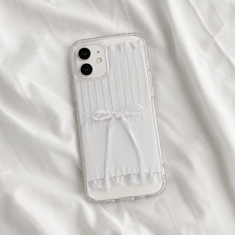 ribbon cushion gel hard case
