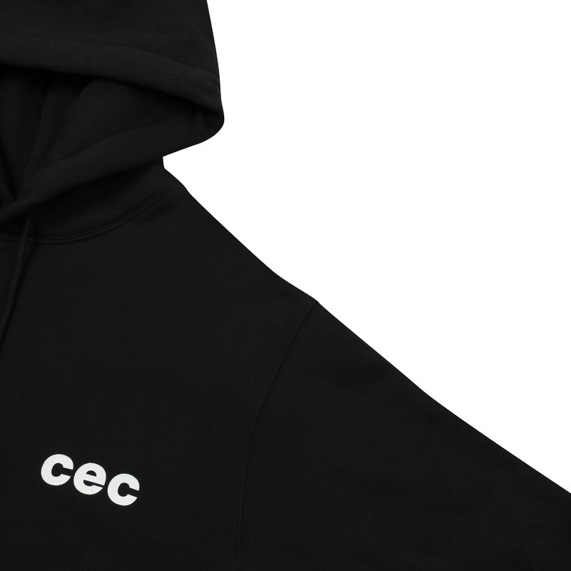 CEC HOODIE(BLACK/기모)