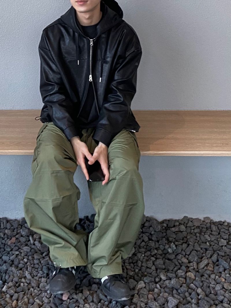 Spring Cargo Balloon Pants 3C