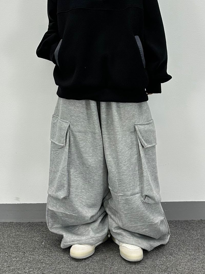  Big wide fleece pants