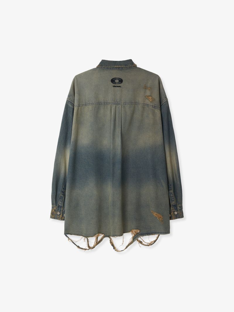 WASHED OUT DENIM SHIRTS