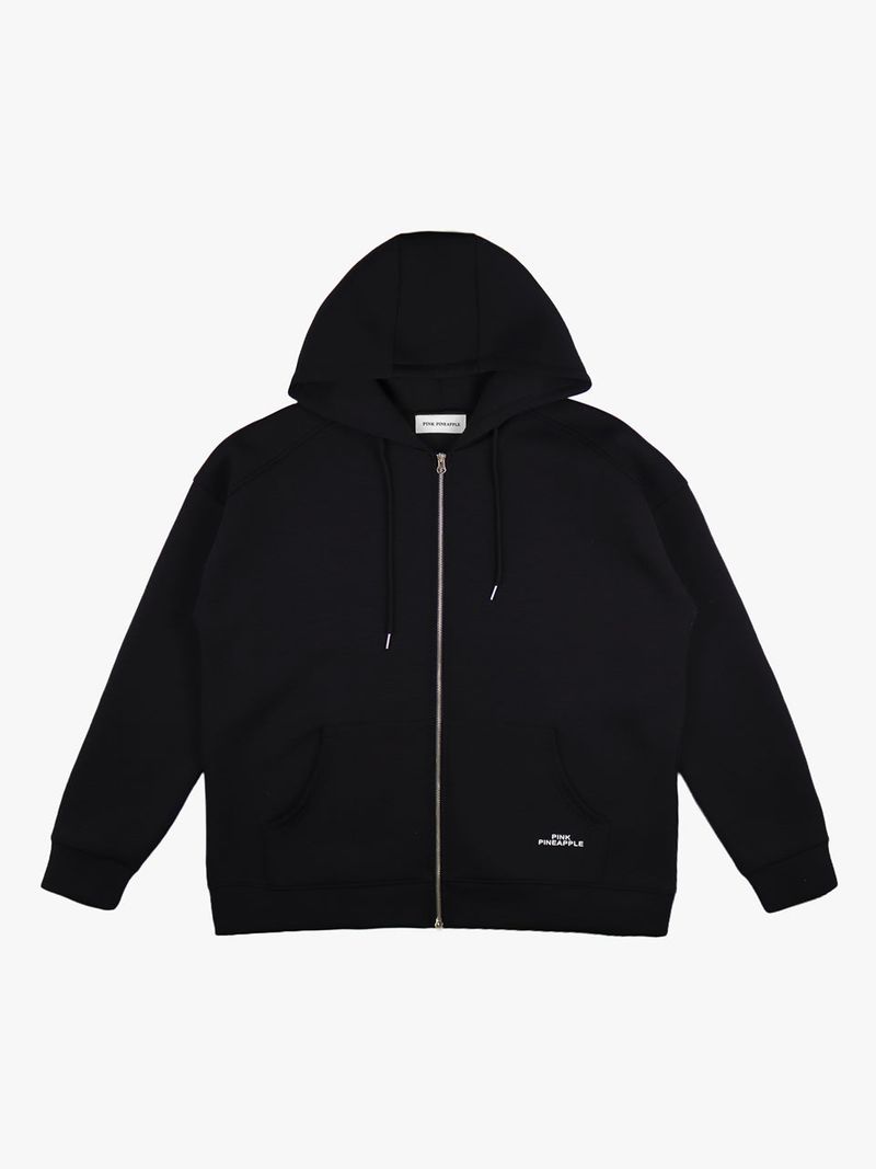 BOXY HOODIE ZIP-UP