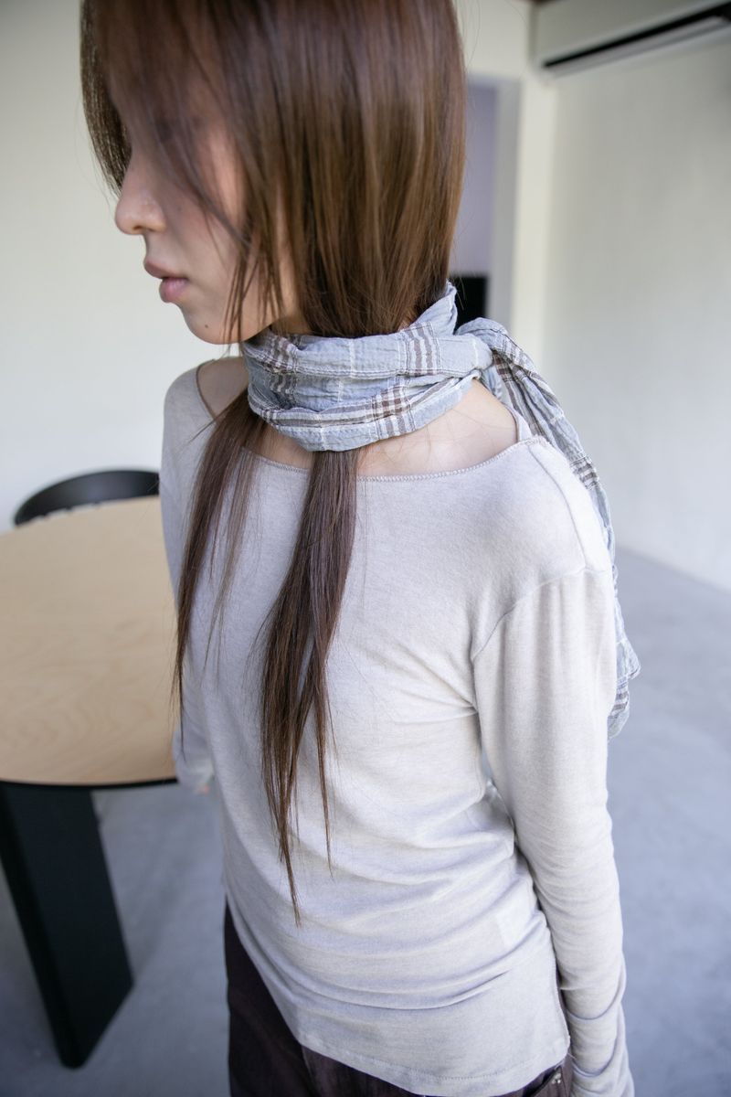 drapping strap slim top(3colors)