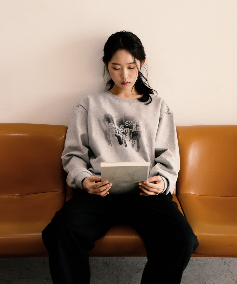Groovin Sweatshirt - Melange Grey