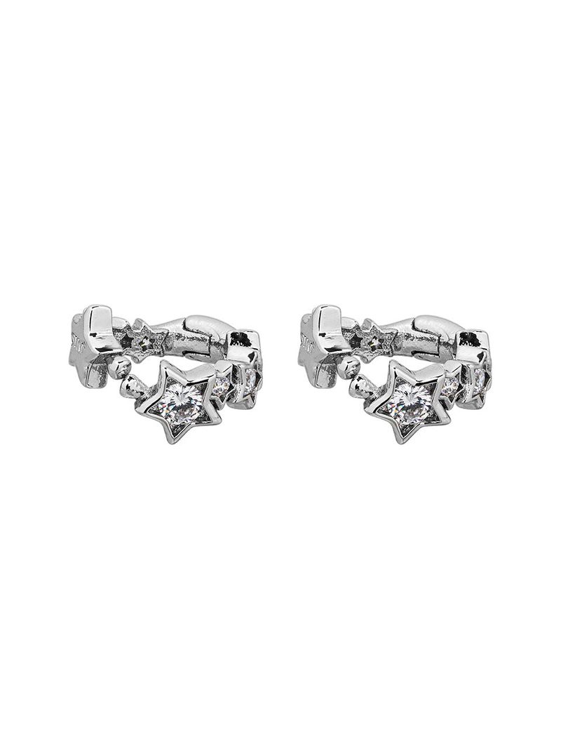 SENTIMENTS（サンティマン）の「NO.557 [シルバー] スターキュービックスプリングイヤーカフ（アクセサリー）」