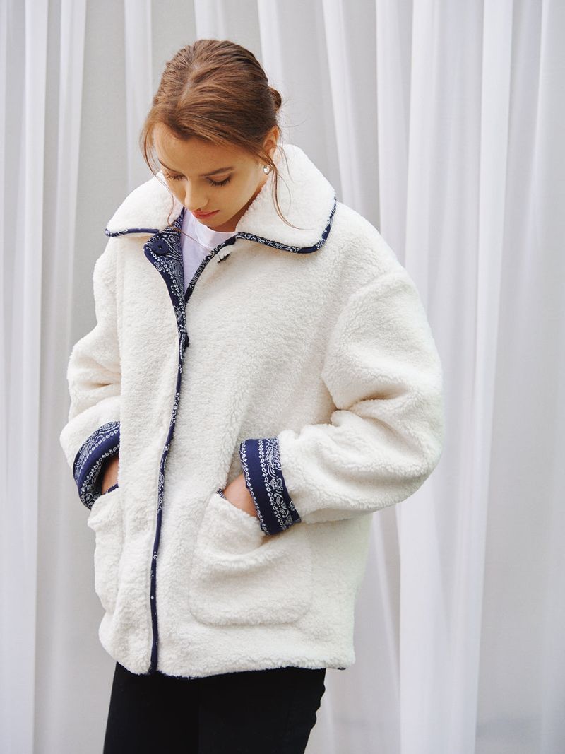 PAISELY REVERSIBLE JUMPER_NAVY