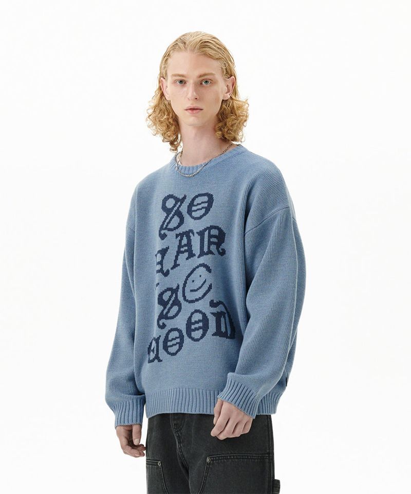 mahagrid(マハグリッド)の「SO FAR SO GOOD KNIT SWEATER(Tops)」