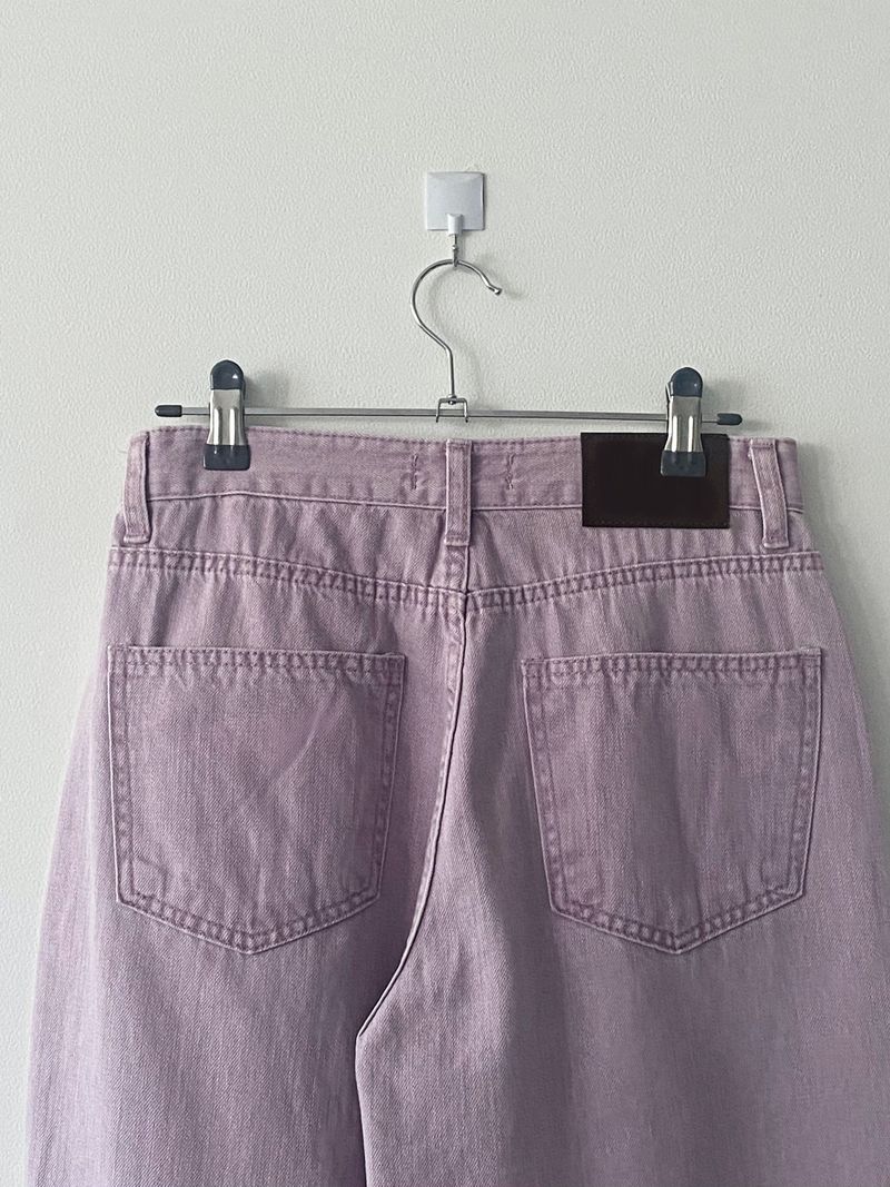 Saffron semi-wide pants