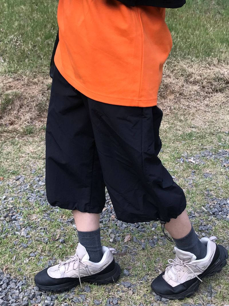 Capri wide string pants