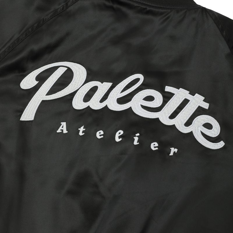 PALETTE VARSITY JACKET(BLACK)