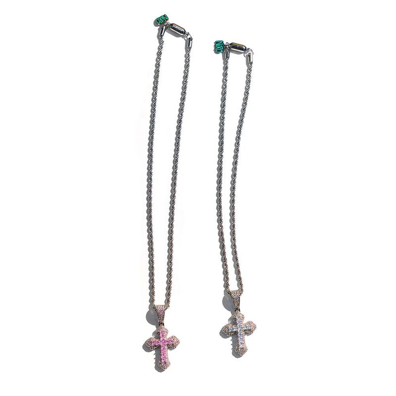 NiRO.SERENDIPITY(ニロ)の「ジルコニウムクロスロープチェーンネックレス #111(アクセサリー)」