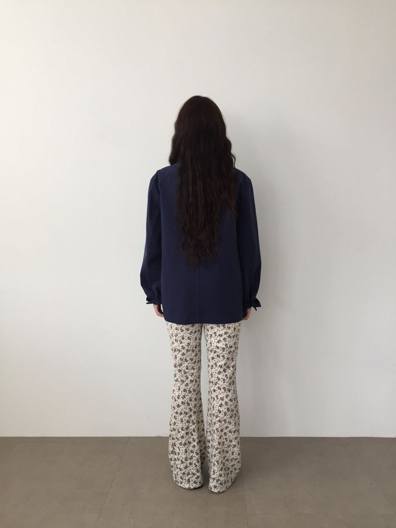 Redin Flora Bootcut Pants (2color)