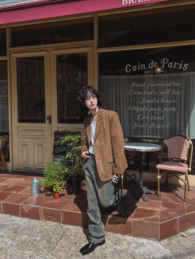 Of Suede Blazer