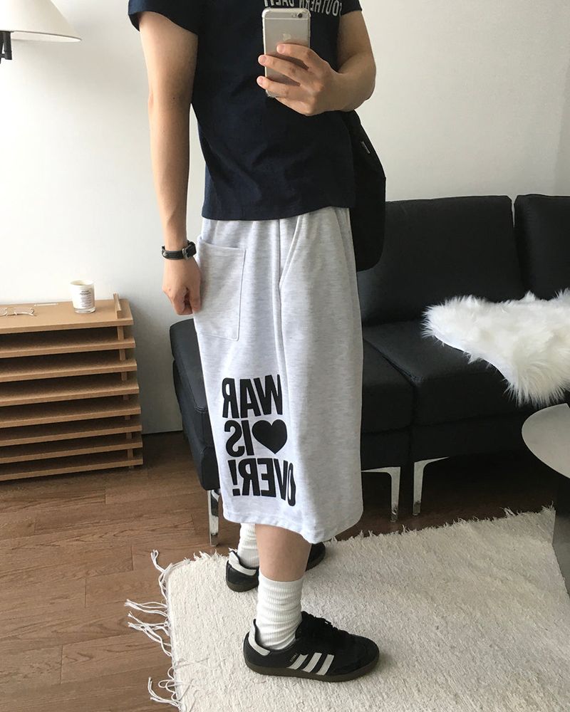 Hatin Sweat Half Pants