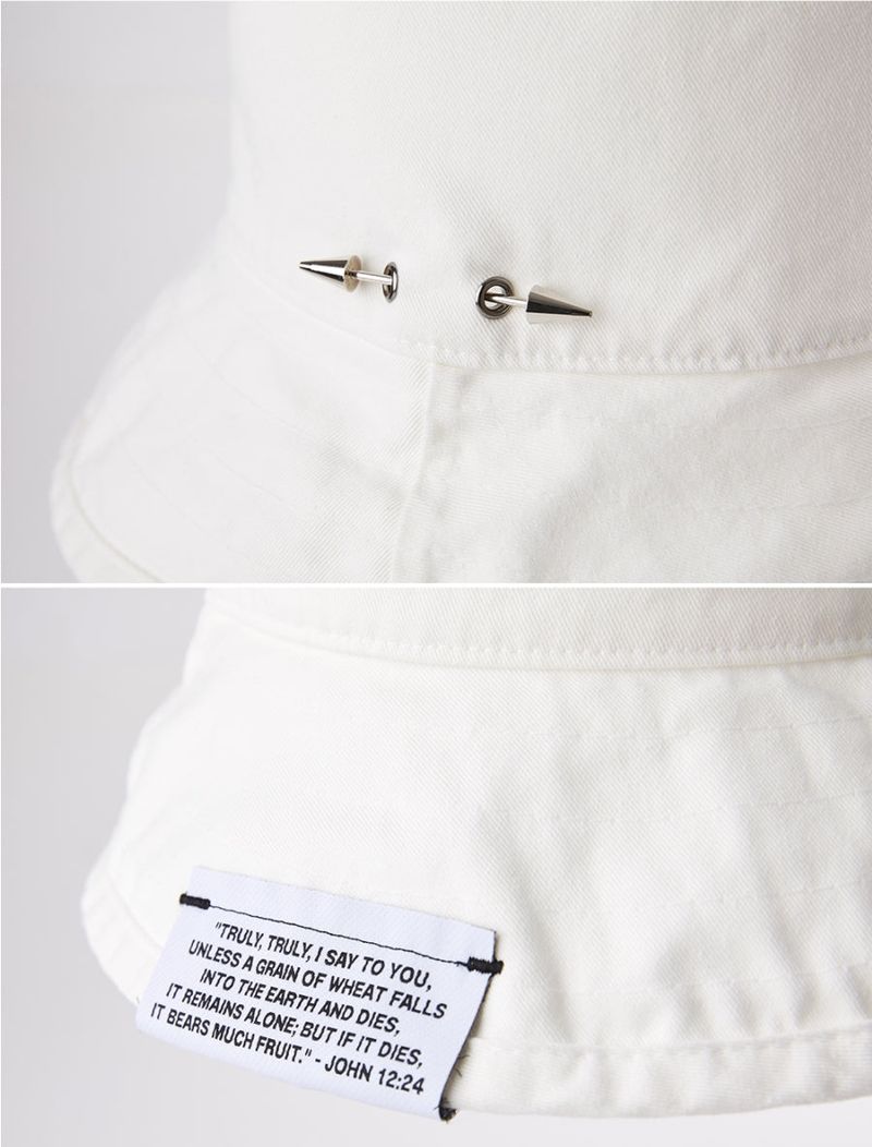 Holy Spear Bucket Hat_White