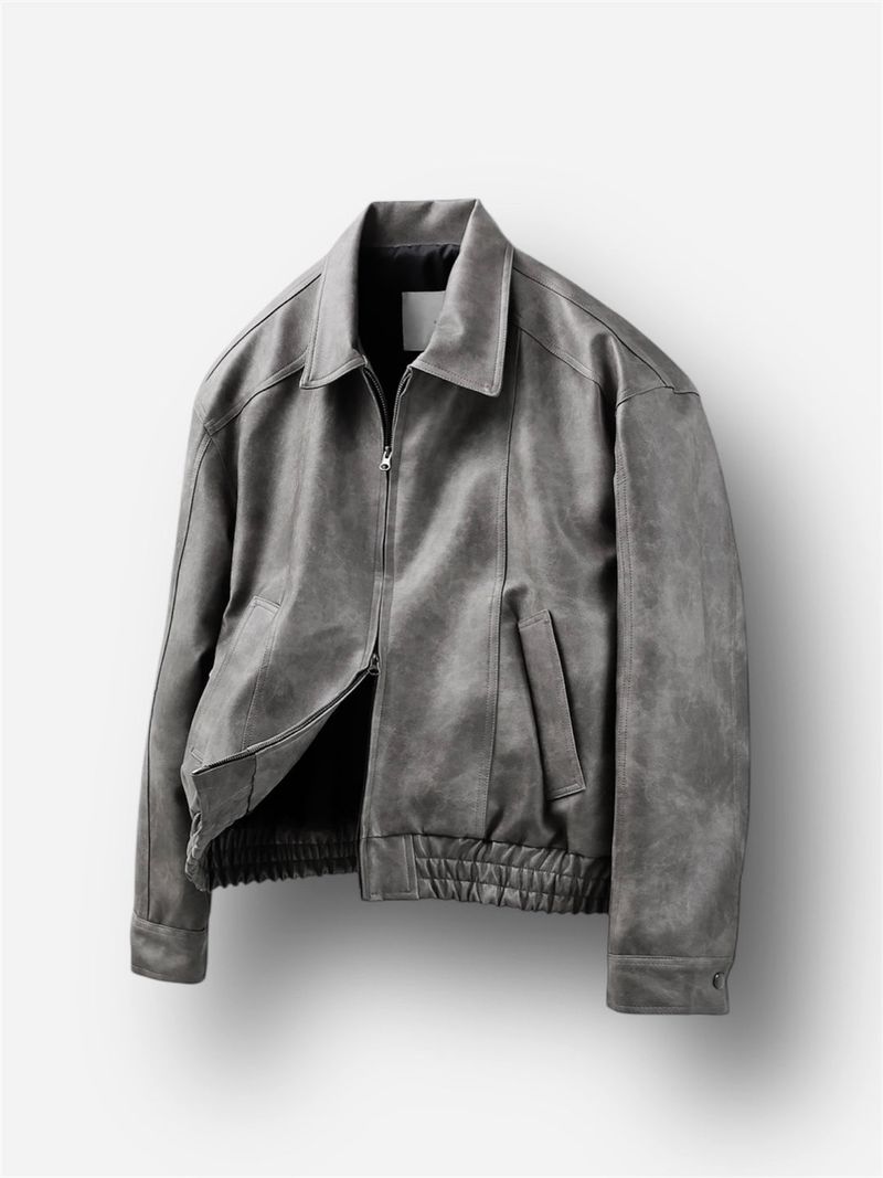 Chic Leather Jacket (2 Colors)