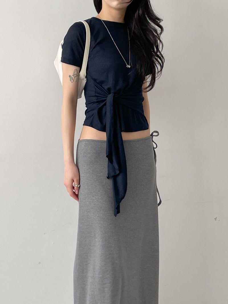 Coz Strap Long Skirt