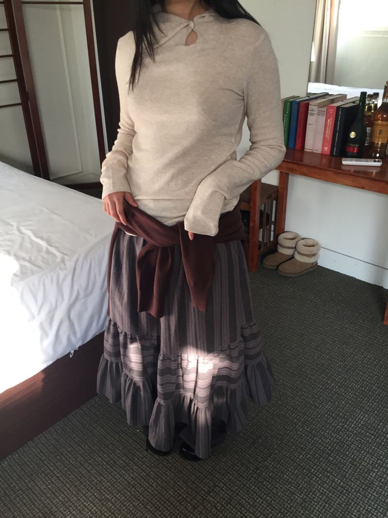 [MD Pick]Winder Stripe Skirt (1color)