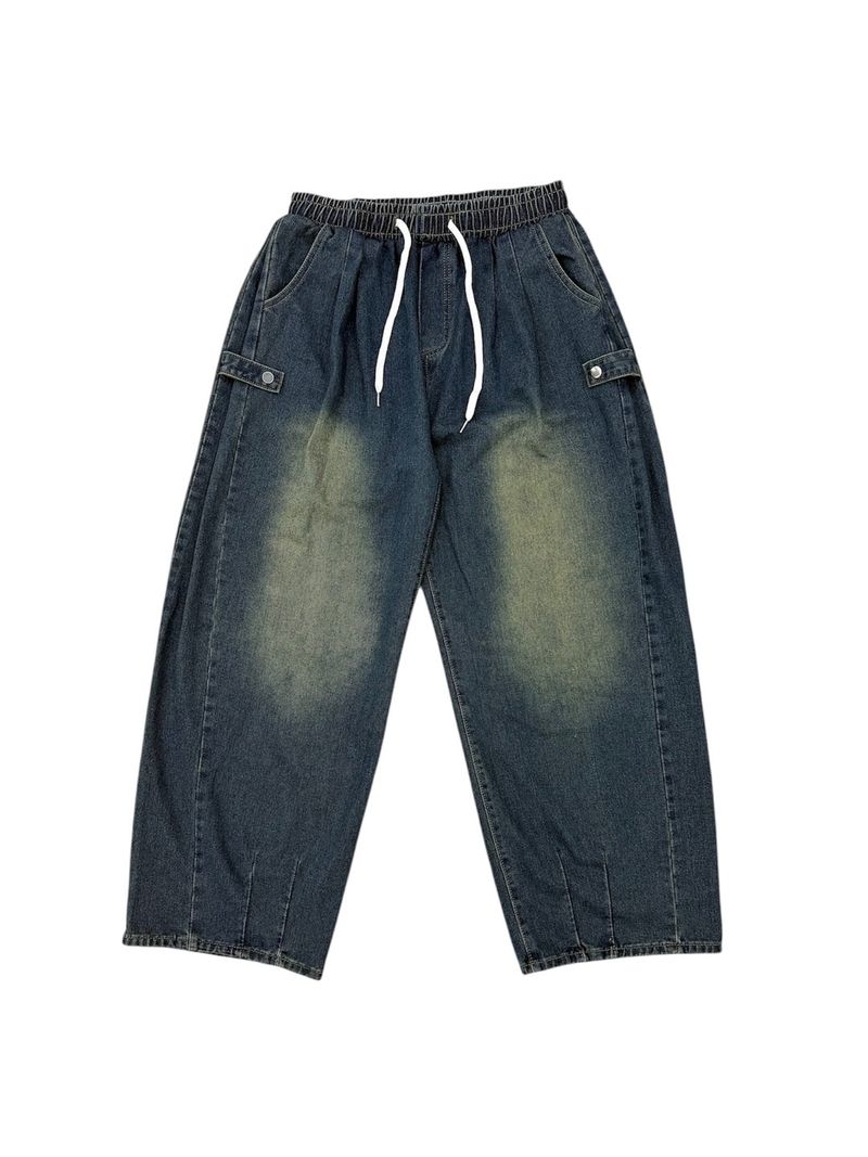 Snap Banding Balloon Pants (3 Colors)