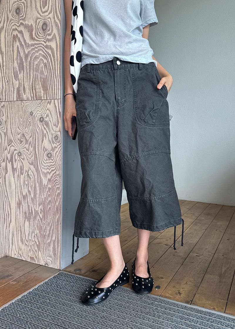 TUCK BERMUDA PANTS (2color)