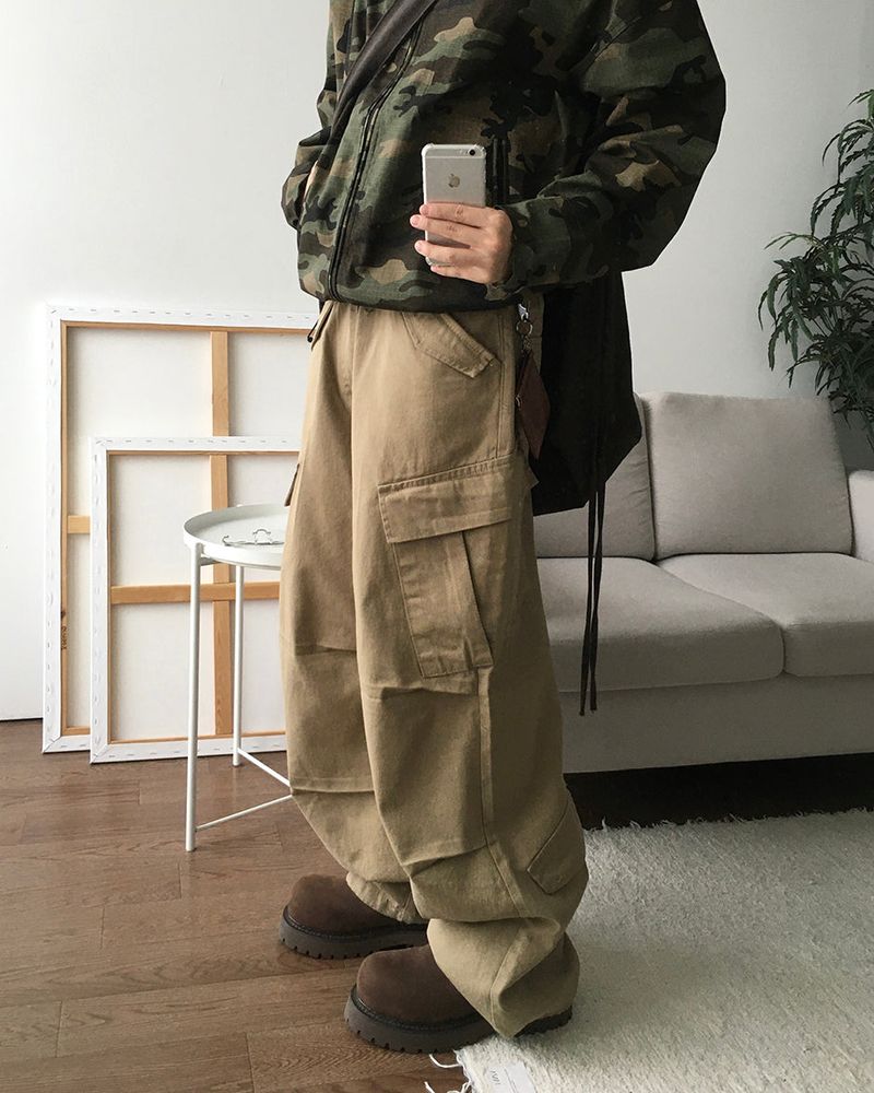 Alpha Cargo Cotton Pants