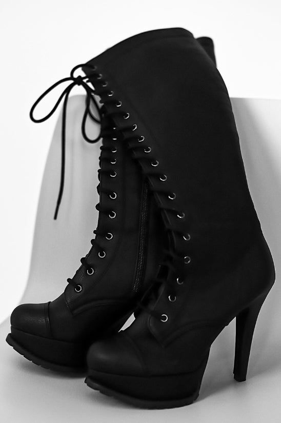 Lace-up Kill Hill Long Boots