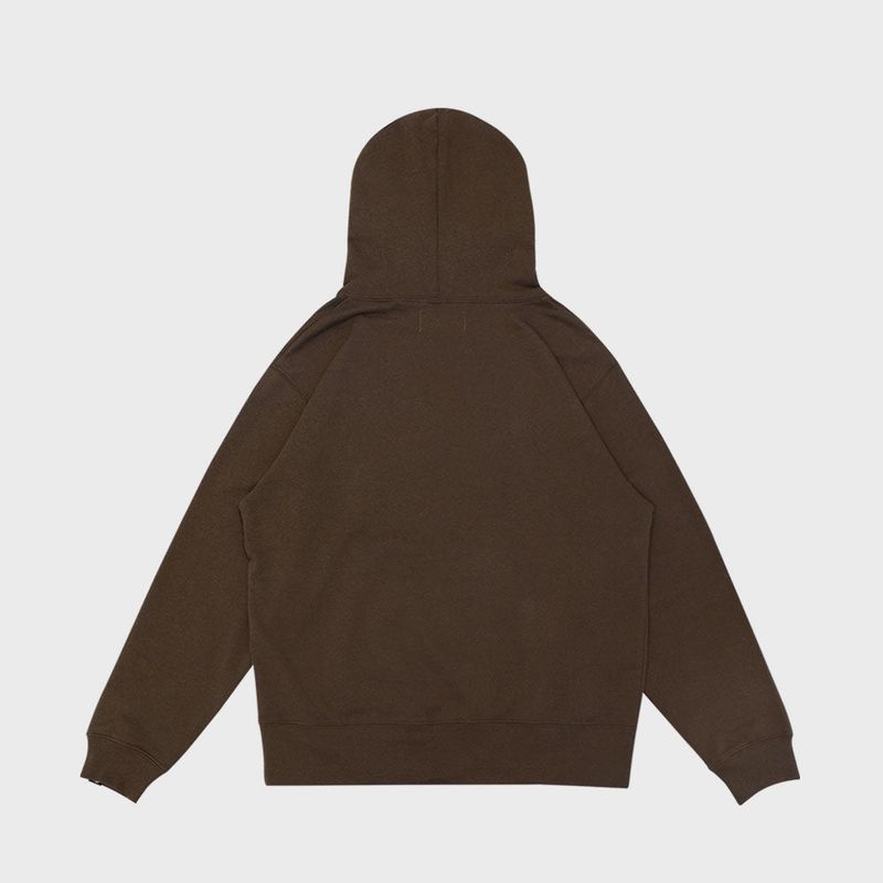 WO'O'RLD HOODIE (BROWN)