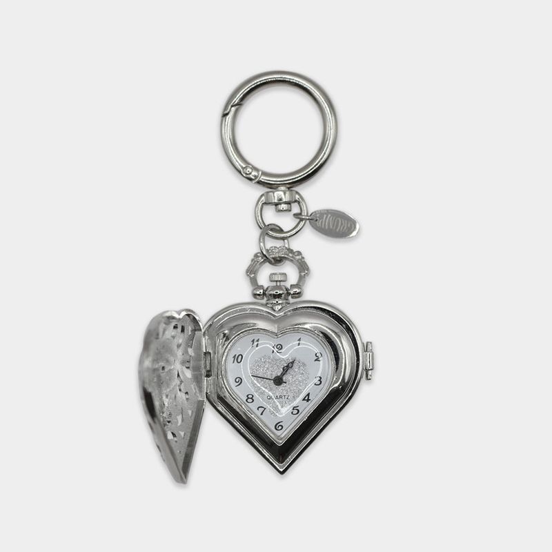 Ethereal Heart Watch Keychain