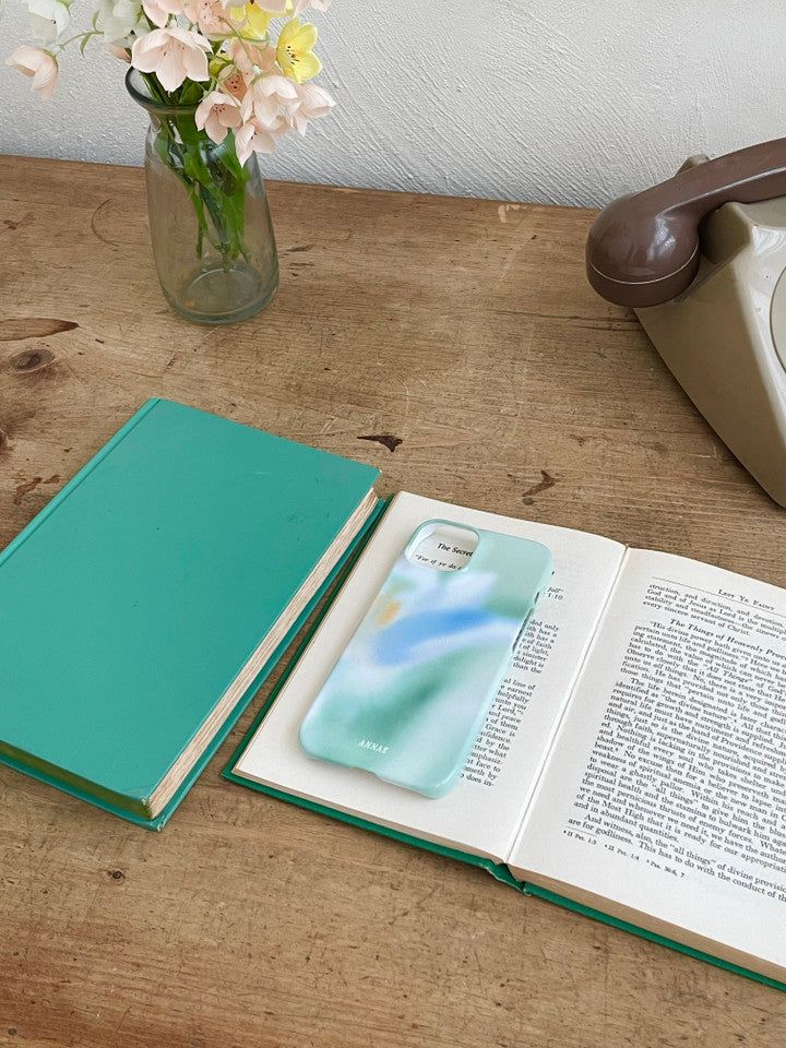 [green lily gradation hard case]