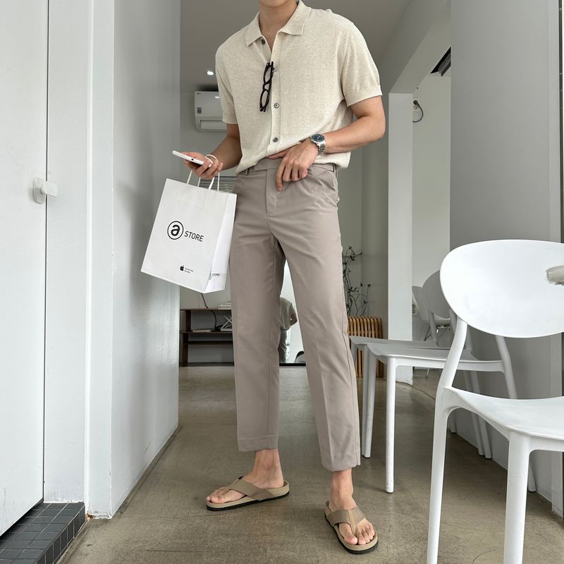 First Air Cool Caprants Slim Slacks (8 colors)