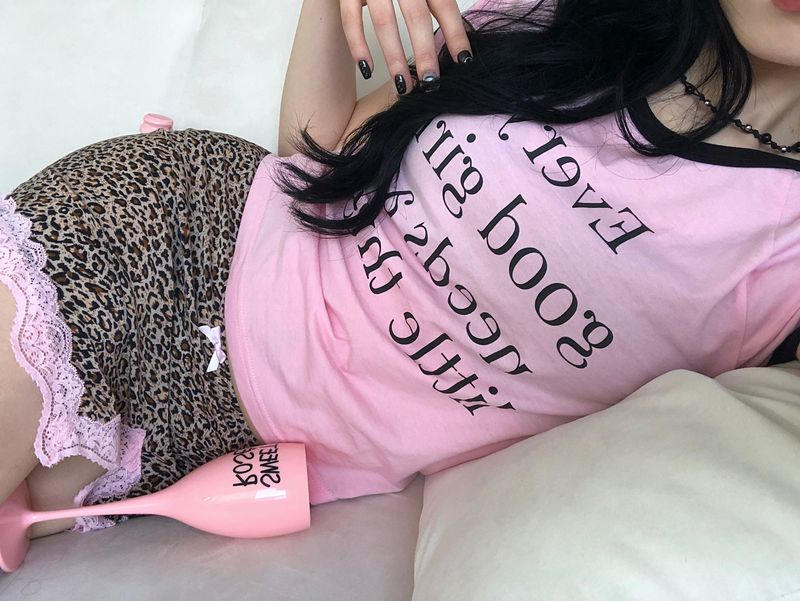 (3 colors) Thug Girl Ringer T