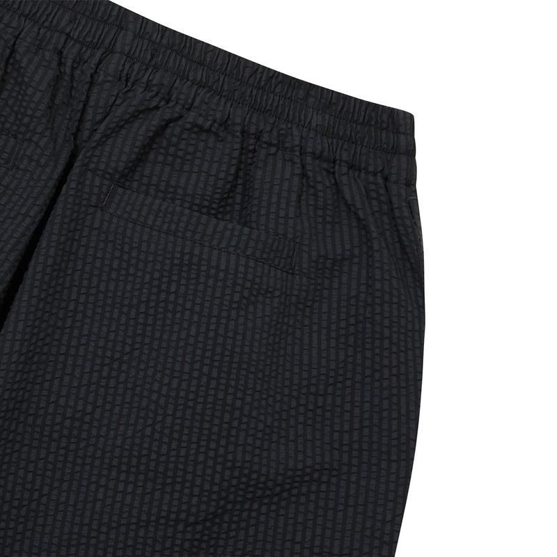[ULKIN] Seersucker Cargo Bermuda Pants_Charcoal