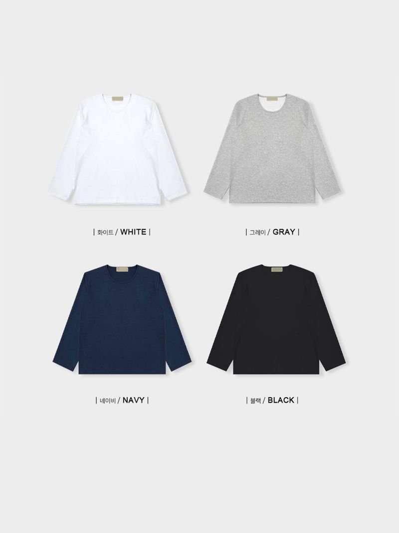 Maison Boat Neck Long Sleeve Tee