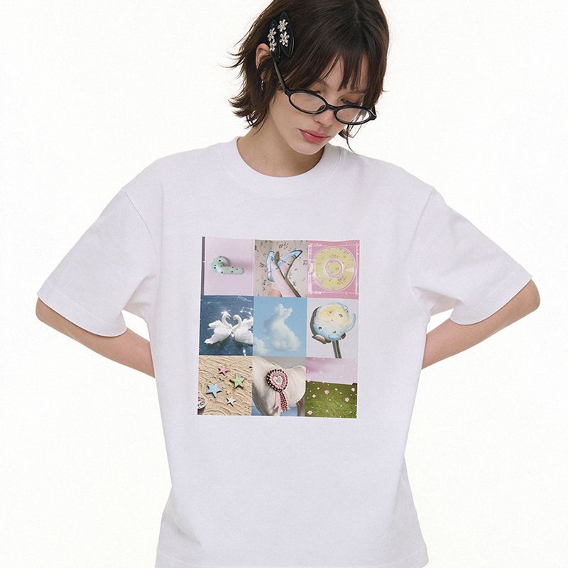 RANDOMOFF（ランダムオフ）の「ピース オブ サマー Tシャツ (2color)（トップス）」