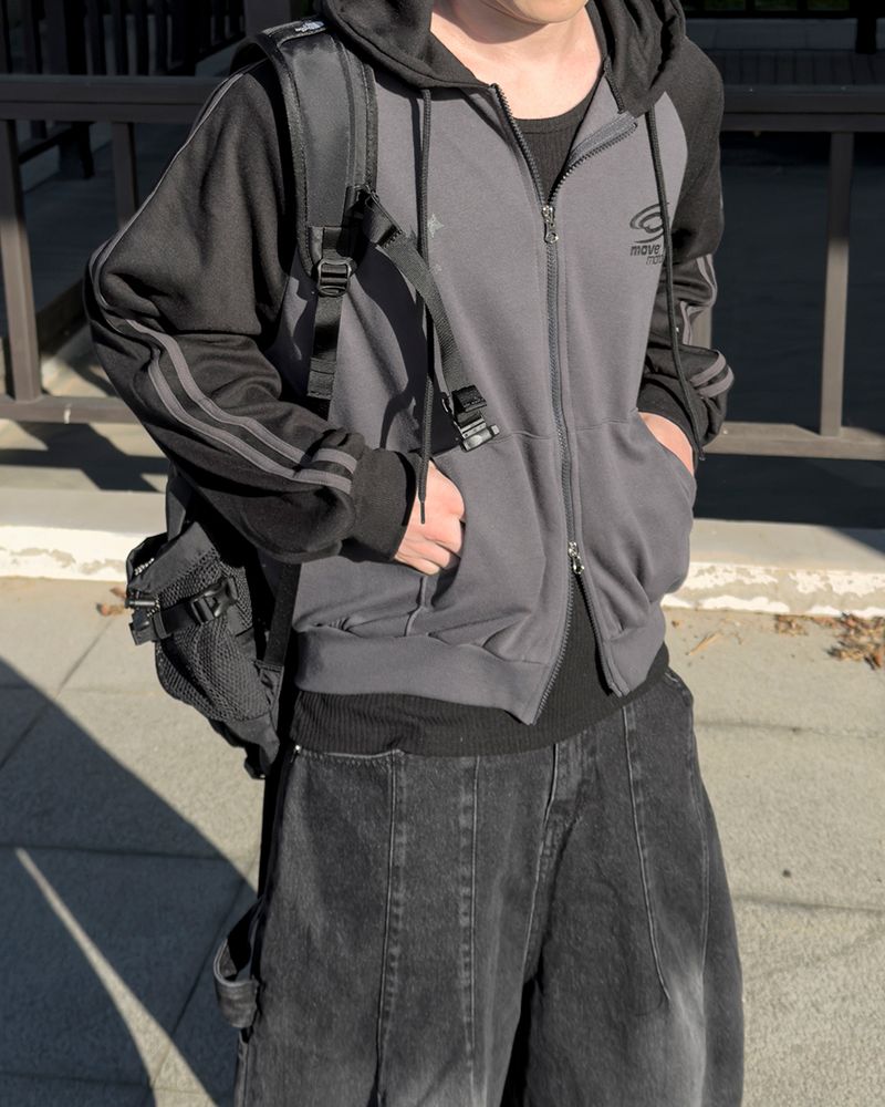 Beltra Track Nagrang Hooded Zip-Up	