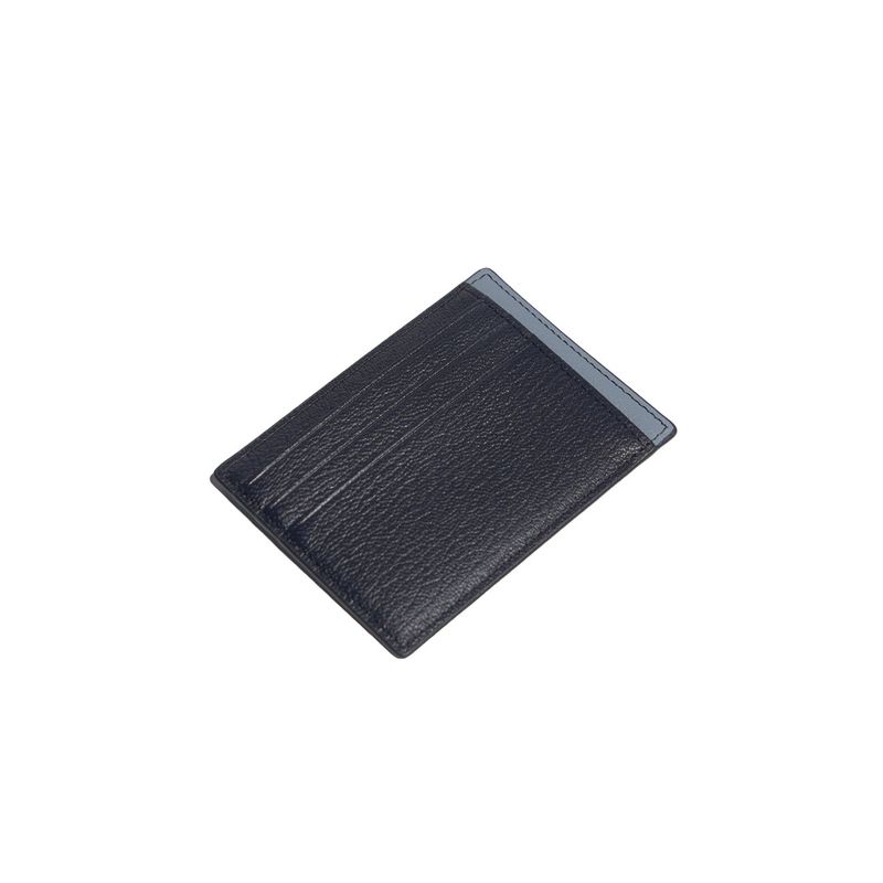 Crispe Mutiple Cardholder_Navy, Sky blue