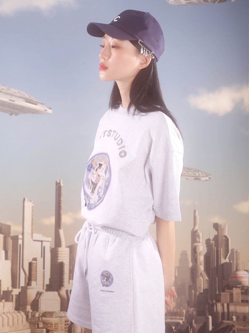 0 4 cat planet shorts