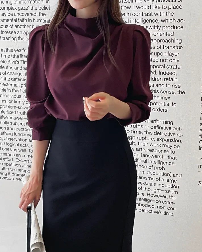 Matune Slit Span Mermaid Skirt