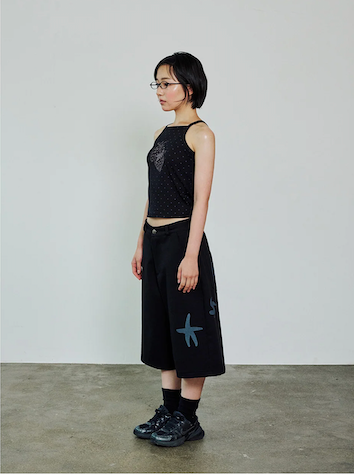 DOT STAR STRAWBERRY SLEEVELESS