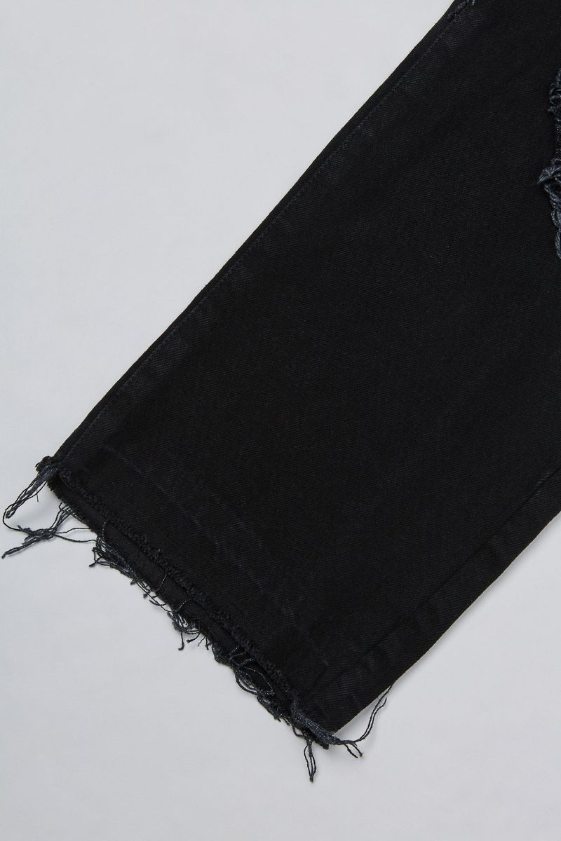 Comma Denim Pants Black